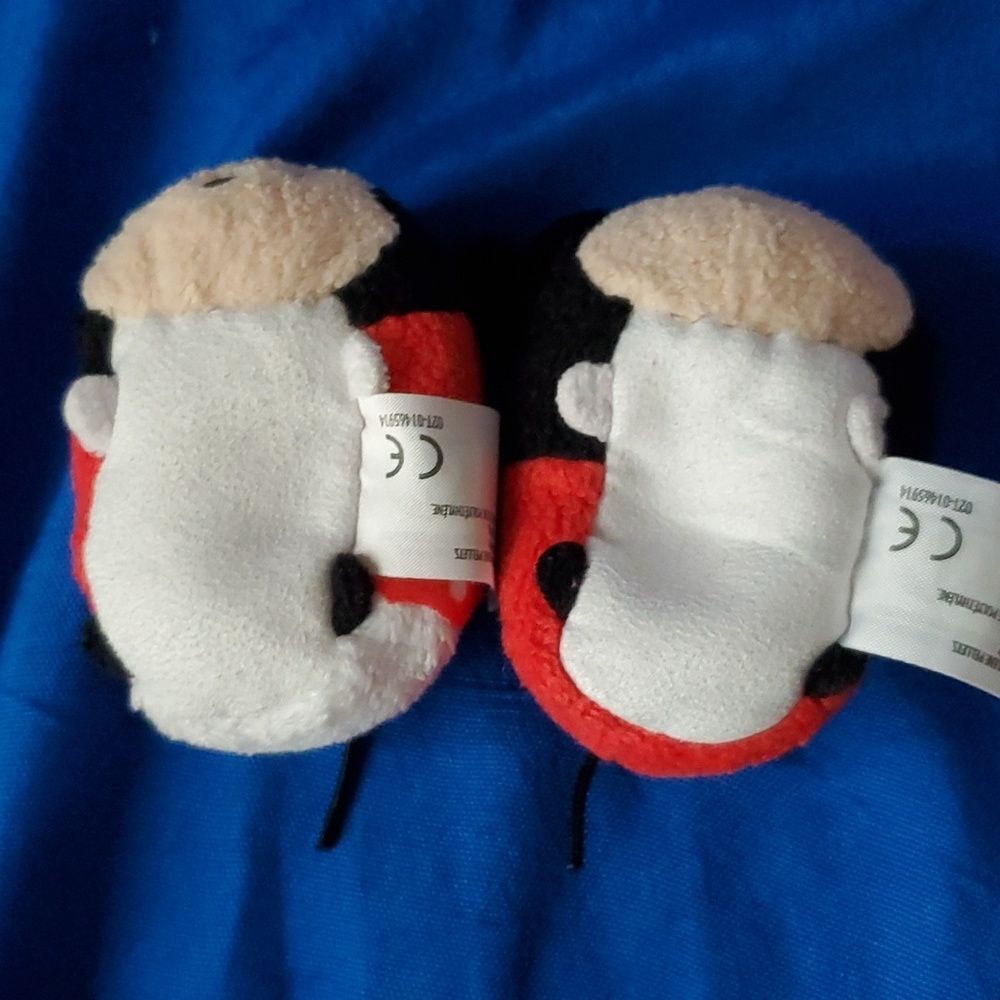 Disney Tsum Tsum Mickey Mouse Minnie Mouse Mini Plush Lot 2pc Set Authentic - Picture 4 of 10